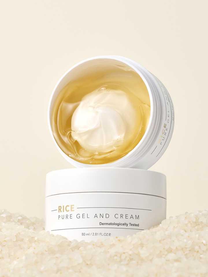 Rice Pure Gel and Cream (Düyü Südü Ekstraktlı Gel və Krem)