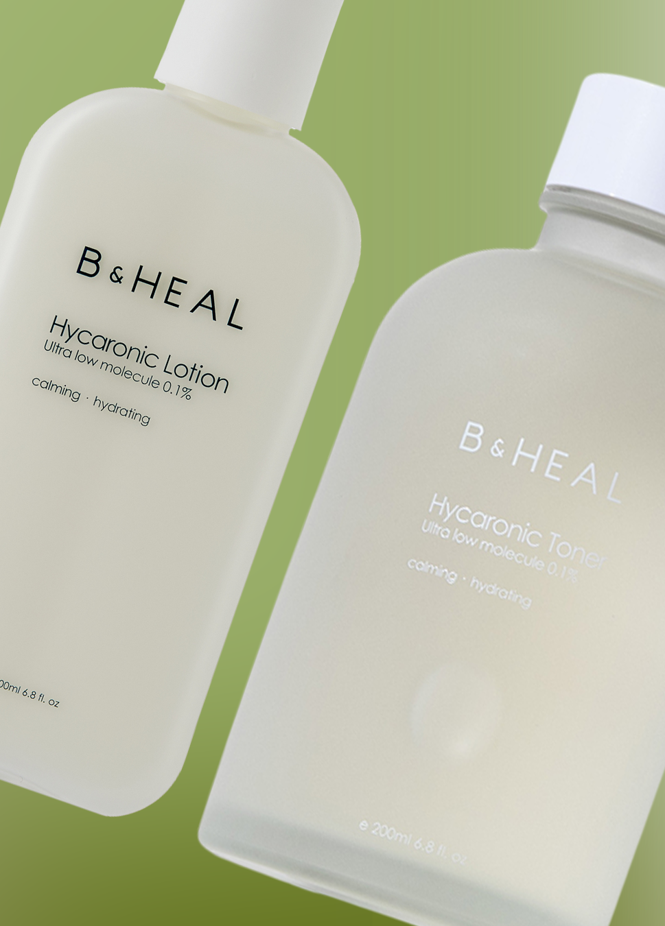 B&Heal Quru Dərilərə Qulluq Seti (Ultra Aşağı Molekullu Losyon və Tonik)