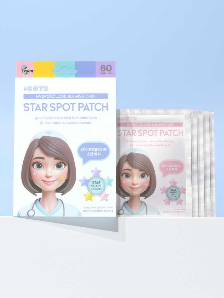 Star Spot Patch (Sızanaq və Ləkə üçün Ulduz Formalı Patch)